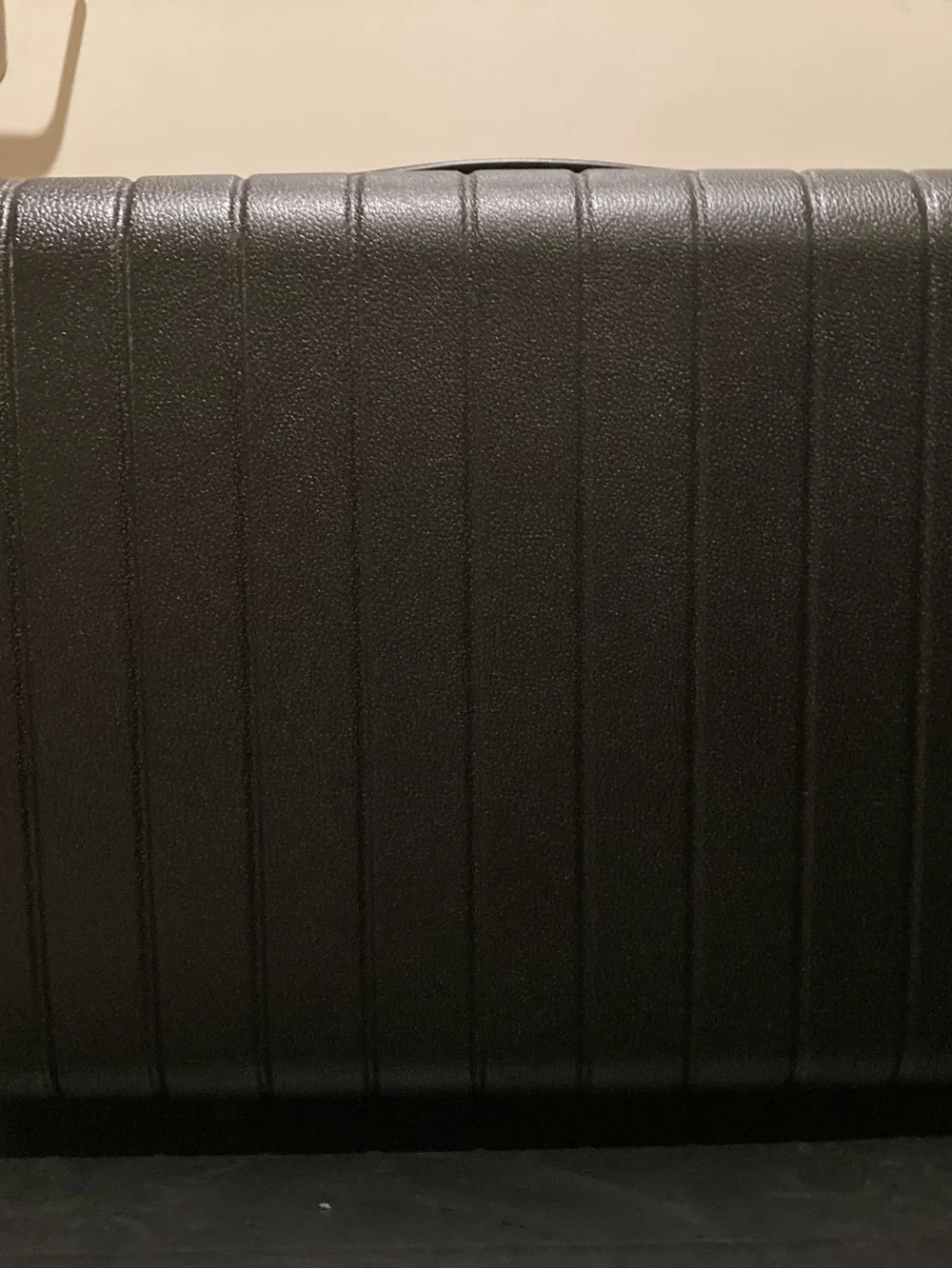 Away Black Textured Hardshell Carry-On with Spinner Wheels